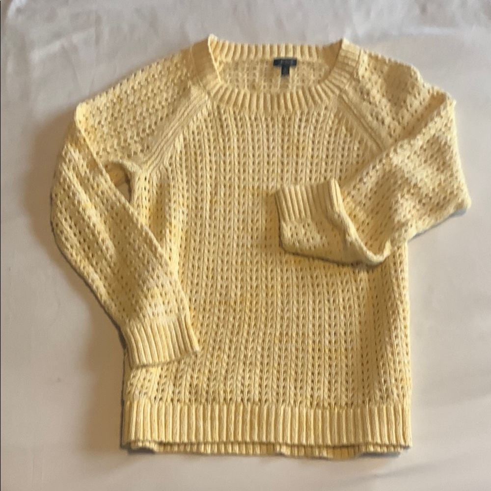 Yellow Knit Sweater